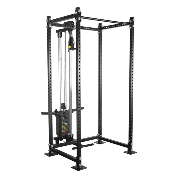 Gym Box With High Low Pulley- Selectorized & Plate Loaded Combo.